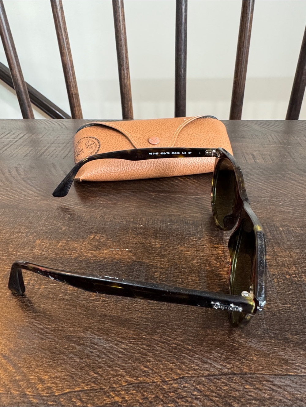 Ray-Ban Brown Sunglasses with Case - Picture 2 of 5